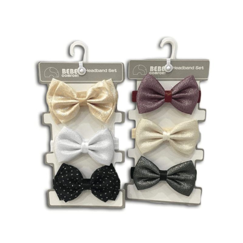 3PCS BABY GIRL HEADBAND GLITTER