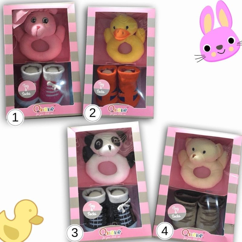 SET BABY GIFT (TOY + SOCKS)